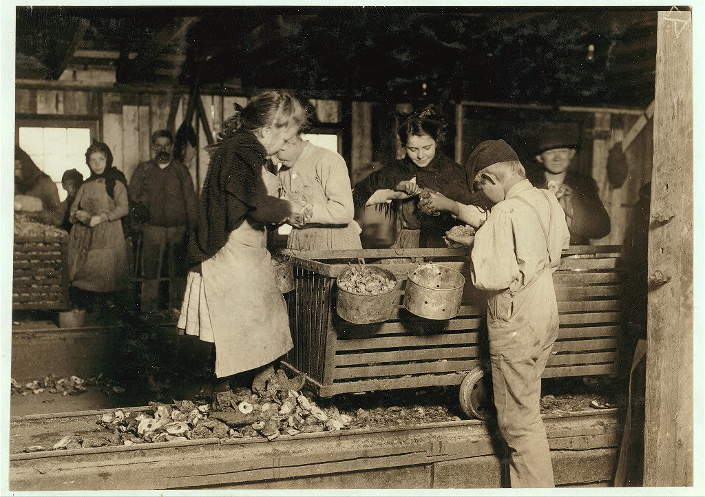 Child oyster shuckers bayou la batre